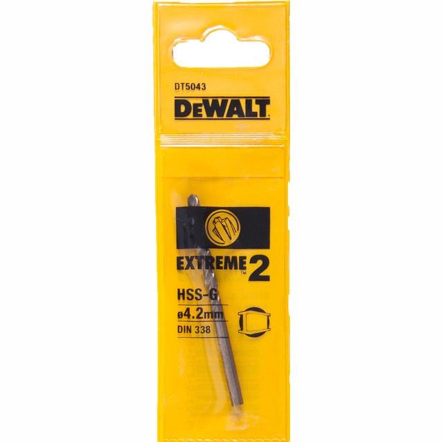 BORR HSS EXT2 4,2MM 1-PACK DT5043