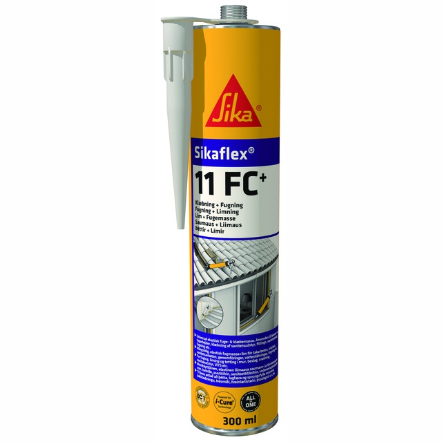 FOGMASSA SIKAFLEX 11FC+ GRÅ 300ML