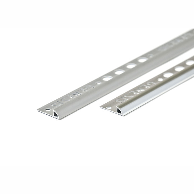 KAKELLIST I ALUMINIUM 6 MM 2500 MM MATT/SILVER