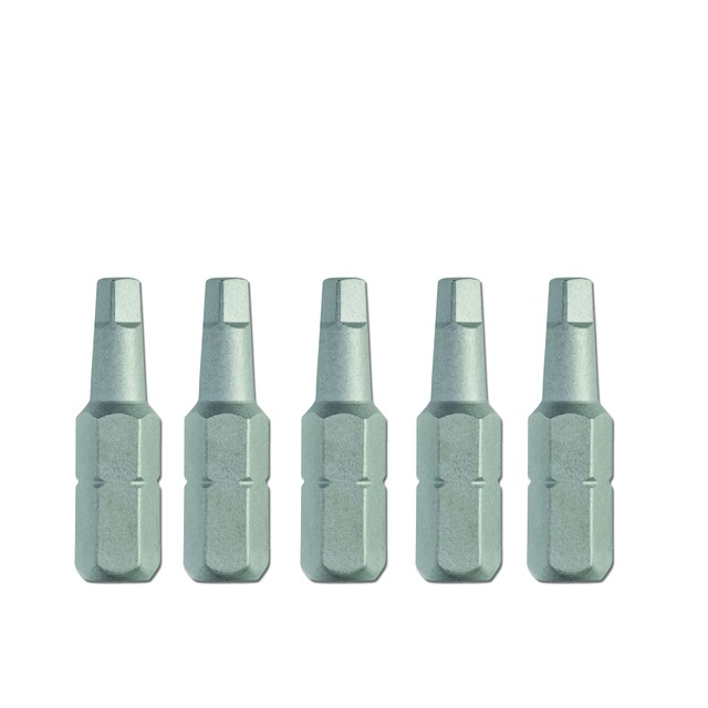 BITS FYRKANT 4K 25MM NO2 5-PACK DT7171