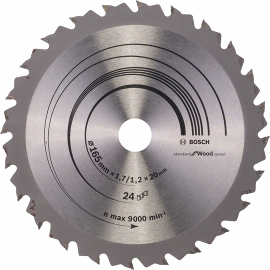 CIRKELSÅGBLAD DIA 165X1,7X20 24T SPEEDLINE | Beijerbygg Byggmaterial