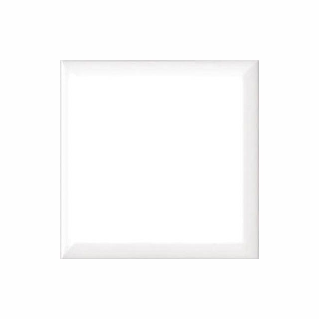 KAKEL BISELADO VIT FASAD 10X10