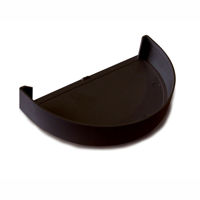 RÄNNGAVEL 100MM I SVART PLAST