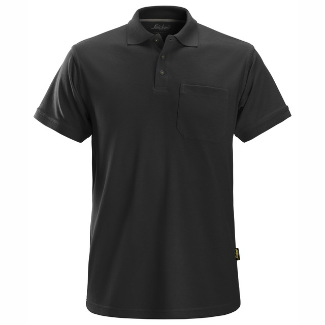 PIKETRÖJA 2708 CLASSIC SVART STL S