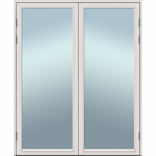 ALTANDÖRR TRÄ 12X20 V RAW VHDE VIT PAR HELGLAS | Beijerbygg Byggmaterial