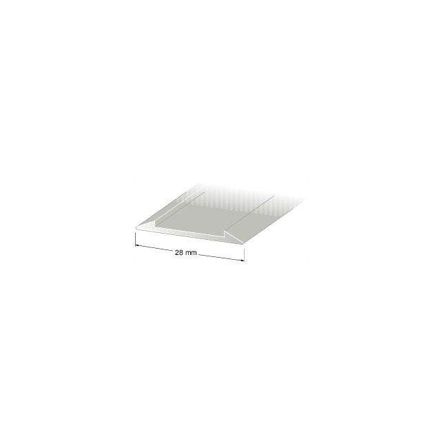 SKARVLIST 28MM 100CM SILVER NR161