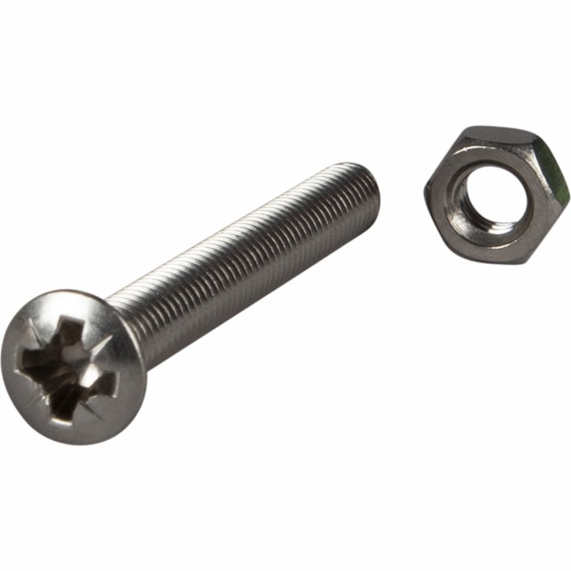 MASKINSKRUV MKFS A4 M6X50MM 2ST