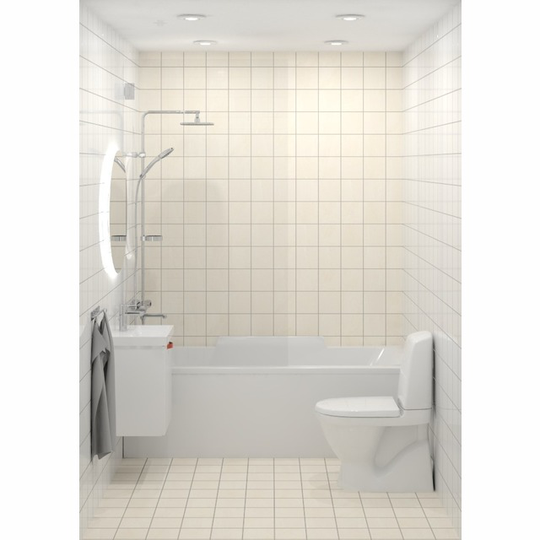 NORRVIK VIT REKTIFIERAD 15X15 | Beijerbygg Byggmaterial