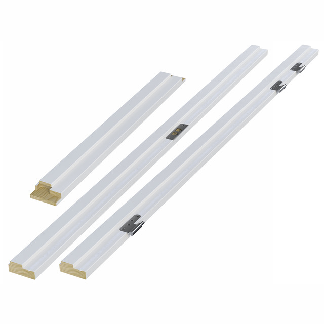 MASSIVKARM 93MM 10X21VÄNSTER VIT EI30