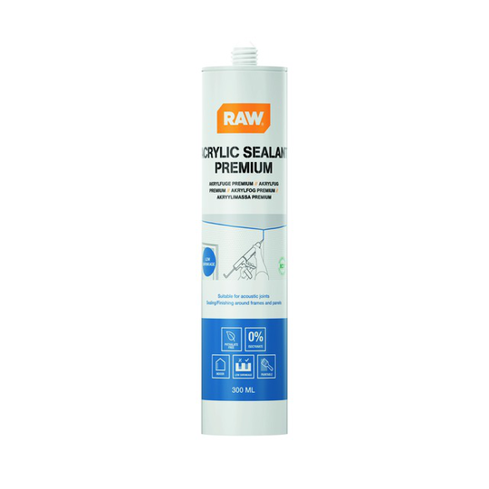 AKRYLFOG PREMIUM VIT 300ML RAW | Beijerbygg Byggmaterial