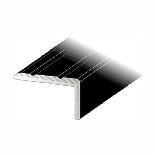 TRAPPNOS 25X15MM 100CM SVART NR132 | Beijerbygg Byggmaterial