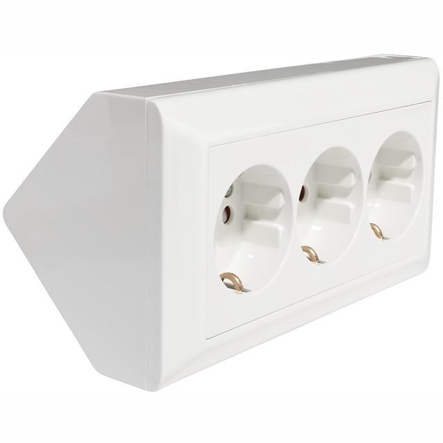 HÖRNBOX RS 3-V JORD UTTAG