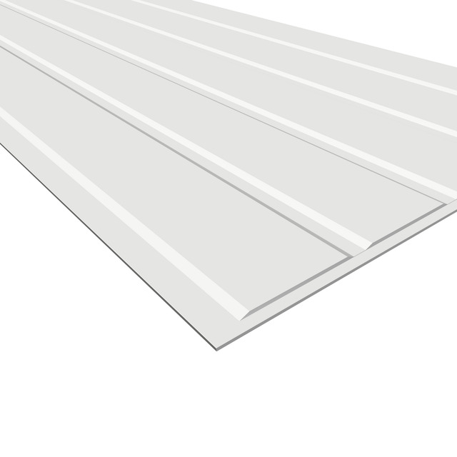 PANEL KLASSISK 6X2435X405 VIT