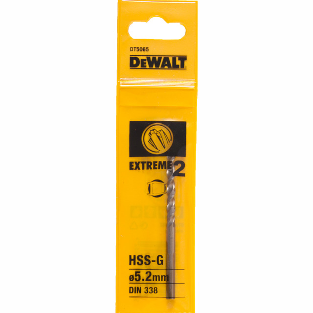 BORR HSS EXT2 5,2MM 1-PACK DT5065