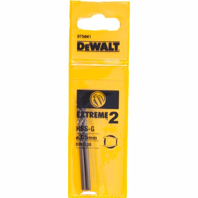BORR HSS EXT2 3,5MM 2-PACK DT5041