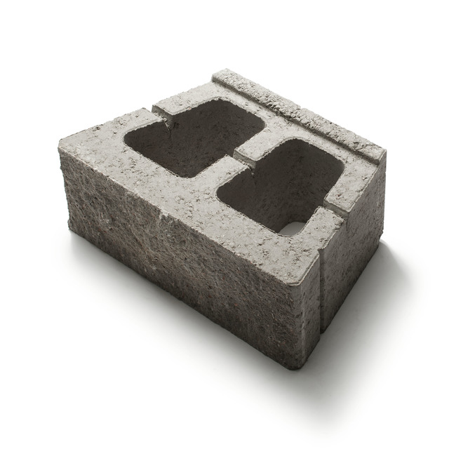 MURBLOCK BRILLIANT VERTIKAL NATURGRÅ