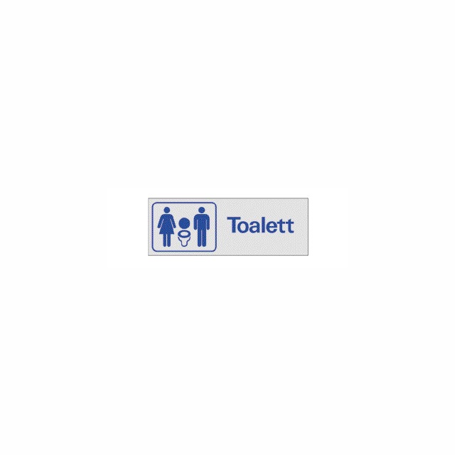 SKYLT TOALETT DAM/HERR
