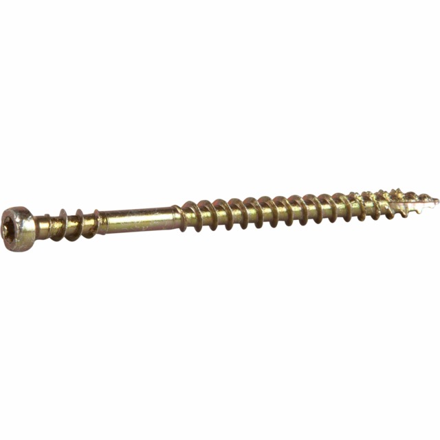 SOCKELSKRUV FZG 3,9X57 250ST TX10 GULKROM