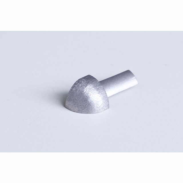 TREVÄGSHÖRN ALU BLANK SILV10MM