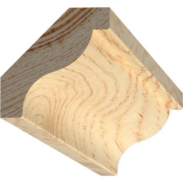 TAKLIST FURU 15X56MM SVANHALS OBEHANDLAD