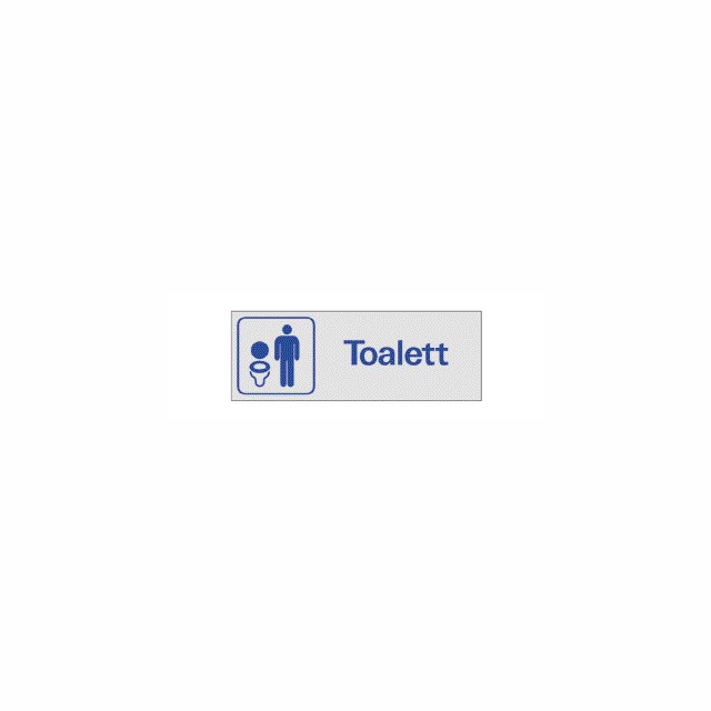 SKYLT TOALETT HERR