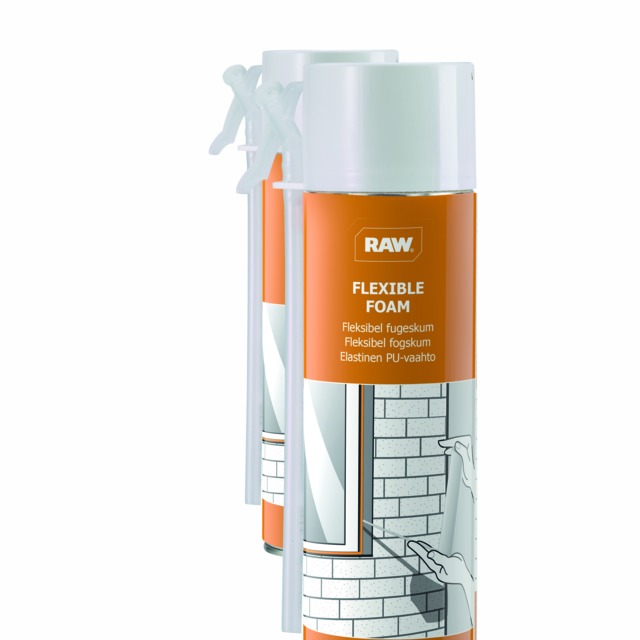 FOGSKUM FLEXIBEL VIT 500ML RAW