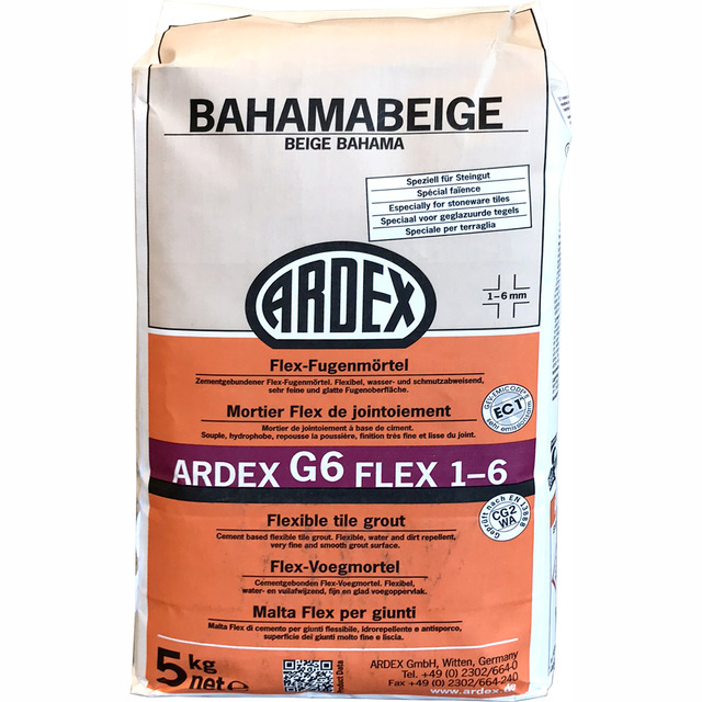 KAKELFOG G6 FLEX BEIGE 5KG