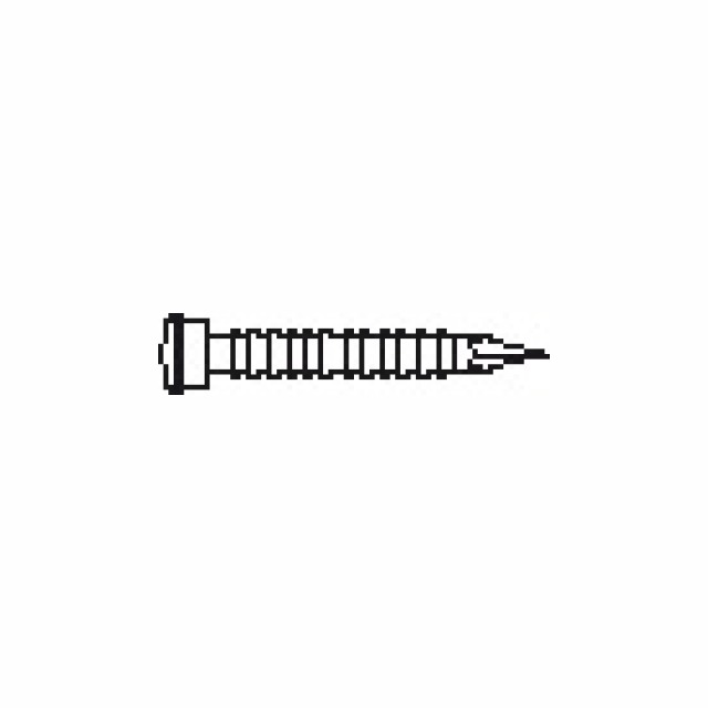 BLECKSPIK MED BRICKA 2,5X30MM SVART