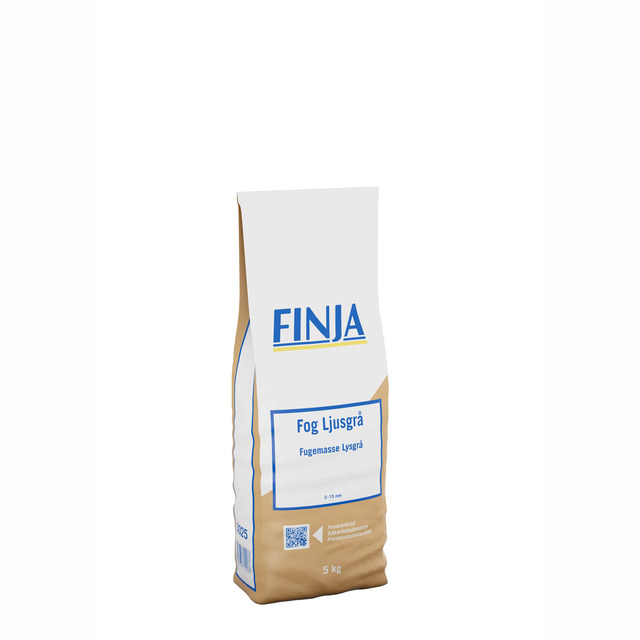 FOGBRUK FINJA LJUSGRÅ 5KG