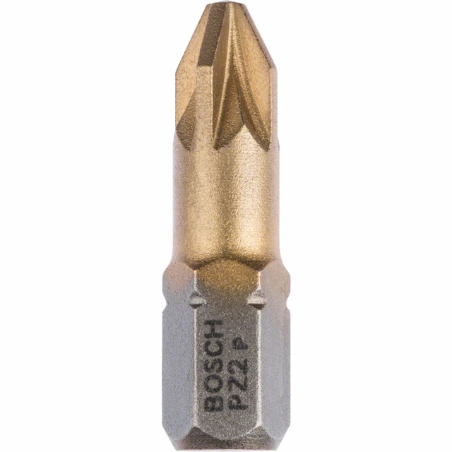 BITS 1/4 PZ2 MAXGRIP 25MM 3P