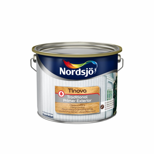 OLJEGRUNDFÄRG VIT TRADITIONAL PRIMER EXTERIOR 5L | Beijerbygg Byggmaterial