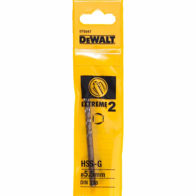 BORR HSS EXT2 5,5MM 1-PACK DT5047