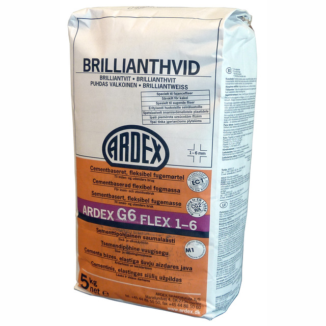 KAKELFOG G6 FLEX BRILL-VIT 5KG