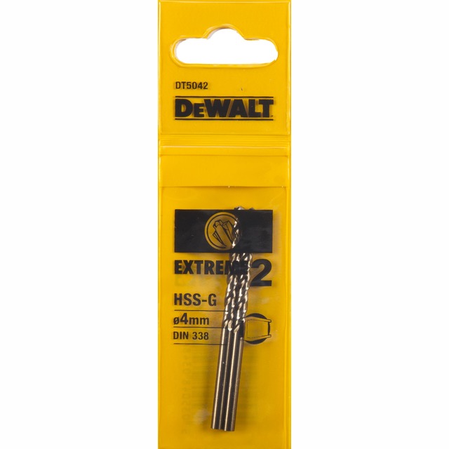 BORR HSS EXT2 4,0MM 2-PACK DT5042