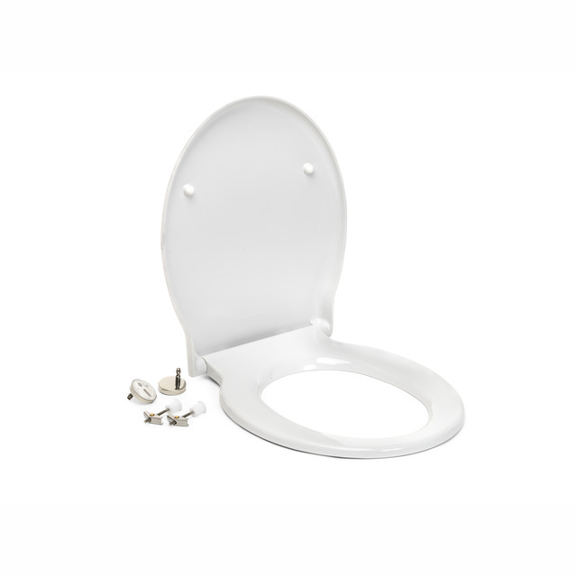 TOALETTSITS 9023 DÄMPNING VIT