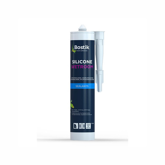 SILIKON VÅTRUM TRANSPARENT 0,3L | Beijerbygg Byggmaterial
