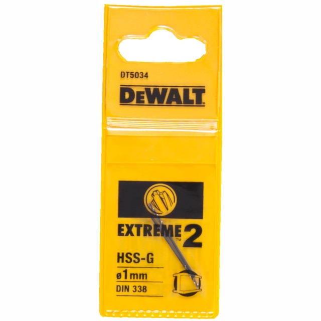 BORR HSS EXT2 1,0MM 2-PACK DT5534