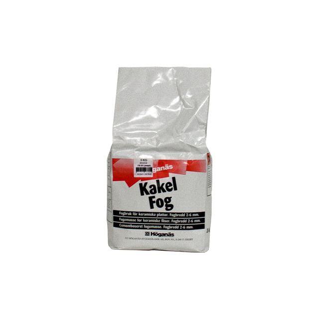 KAKELFOG FB 25 3 LJUSGRÅ 3KG