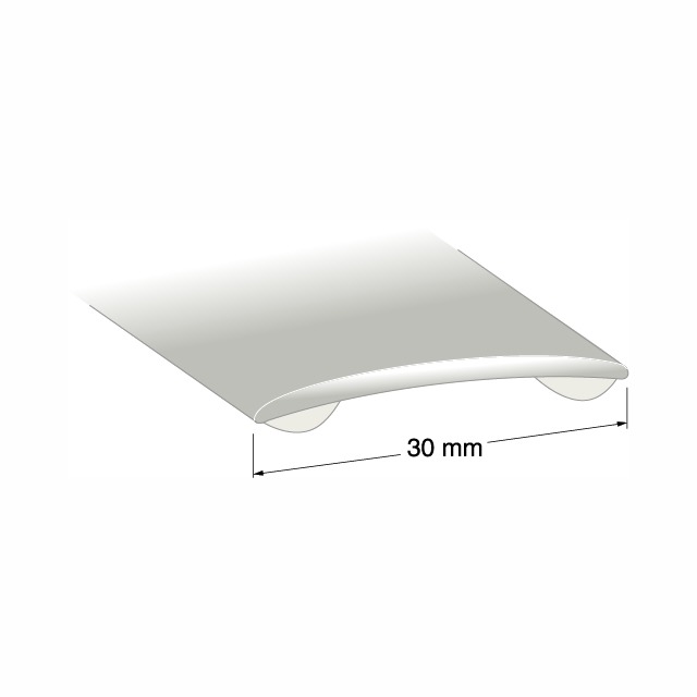 SKARVLIST 30MM L2000 SILVER NR13